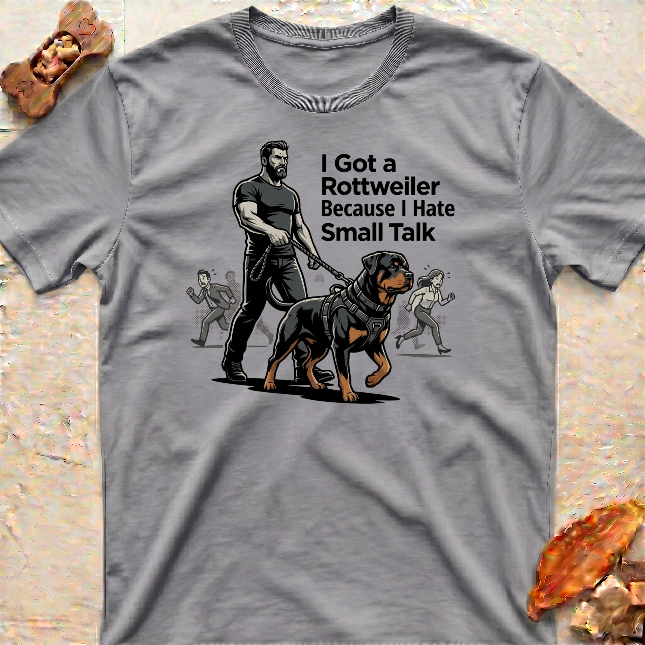 Small Talk Rottweiler T-Shirt