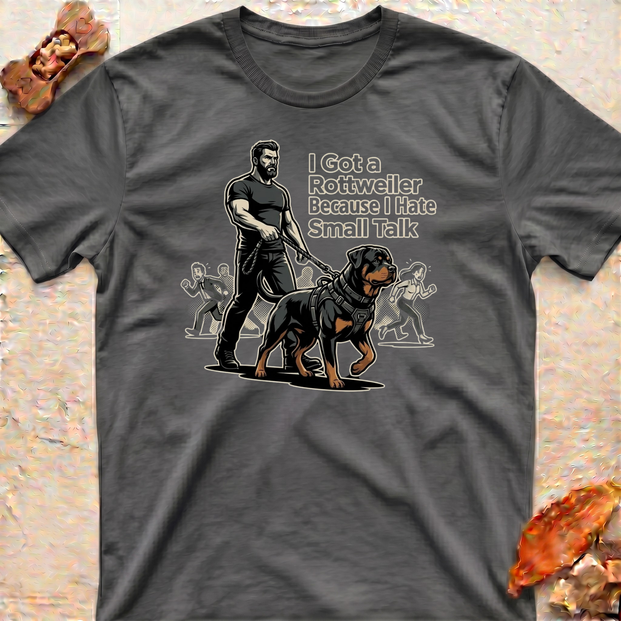 Small Talk Rottweiler T-Shirt