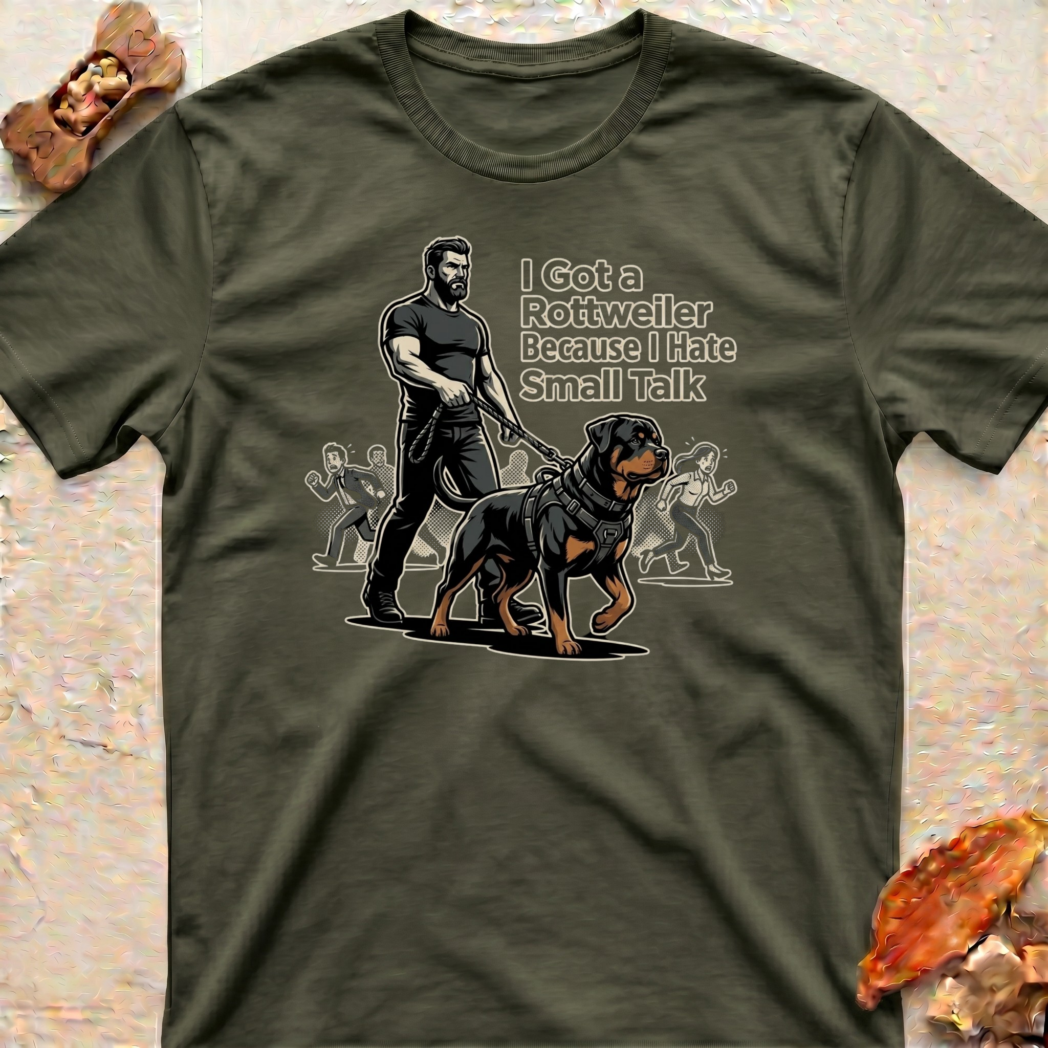 Small Talk Rottweiler T-Shirt