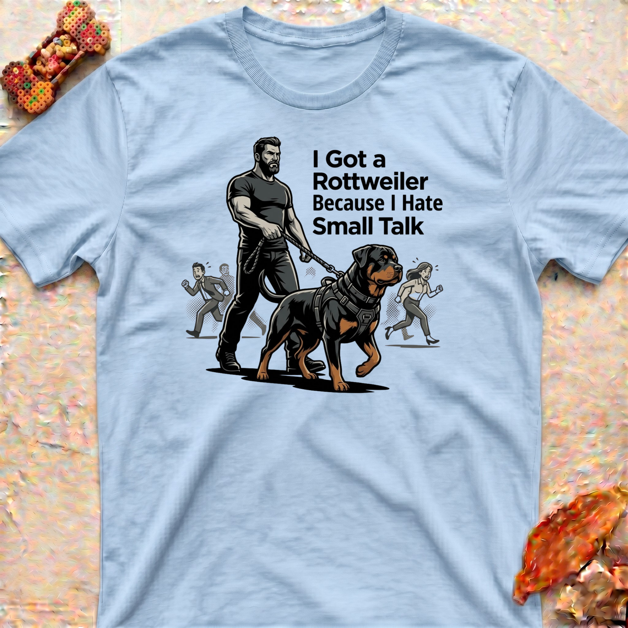 Small Talk Rottweiler T-Shirt
