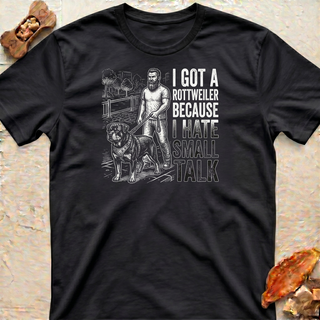 Rottweiler Small Talk T-Shirt