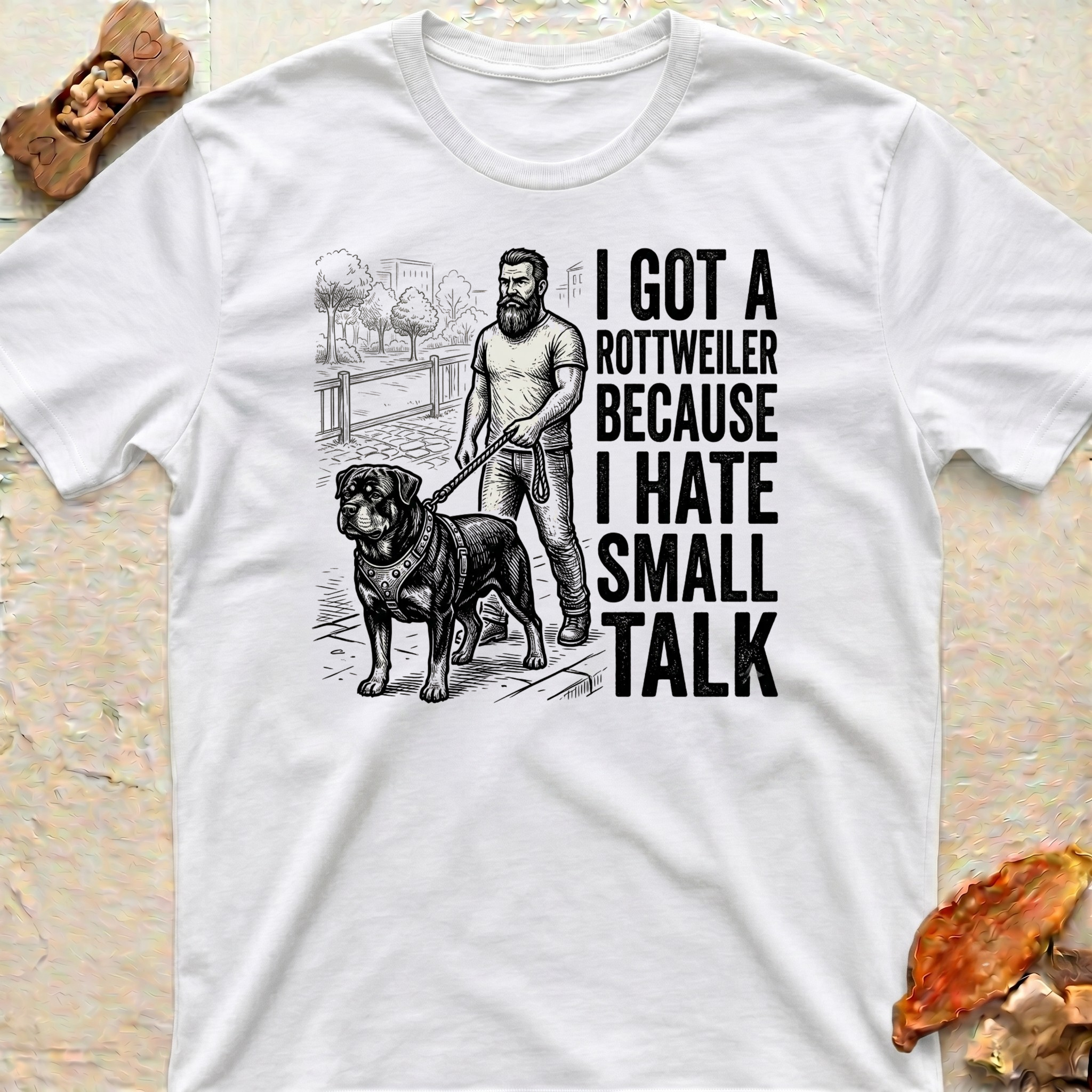 Rottweiler Small Talk T-Shirt