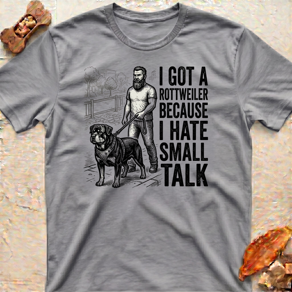 Rottweiler Small Talk T-Shirt