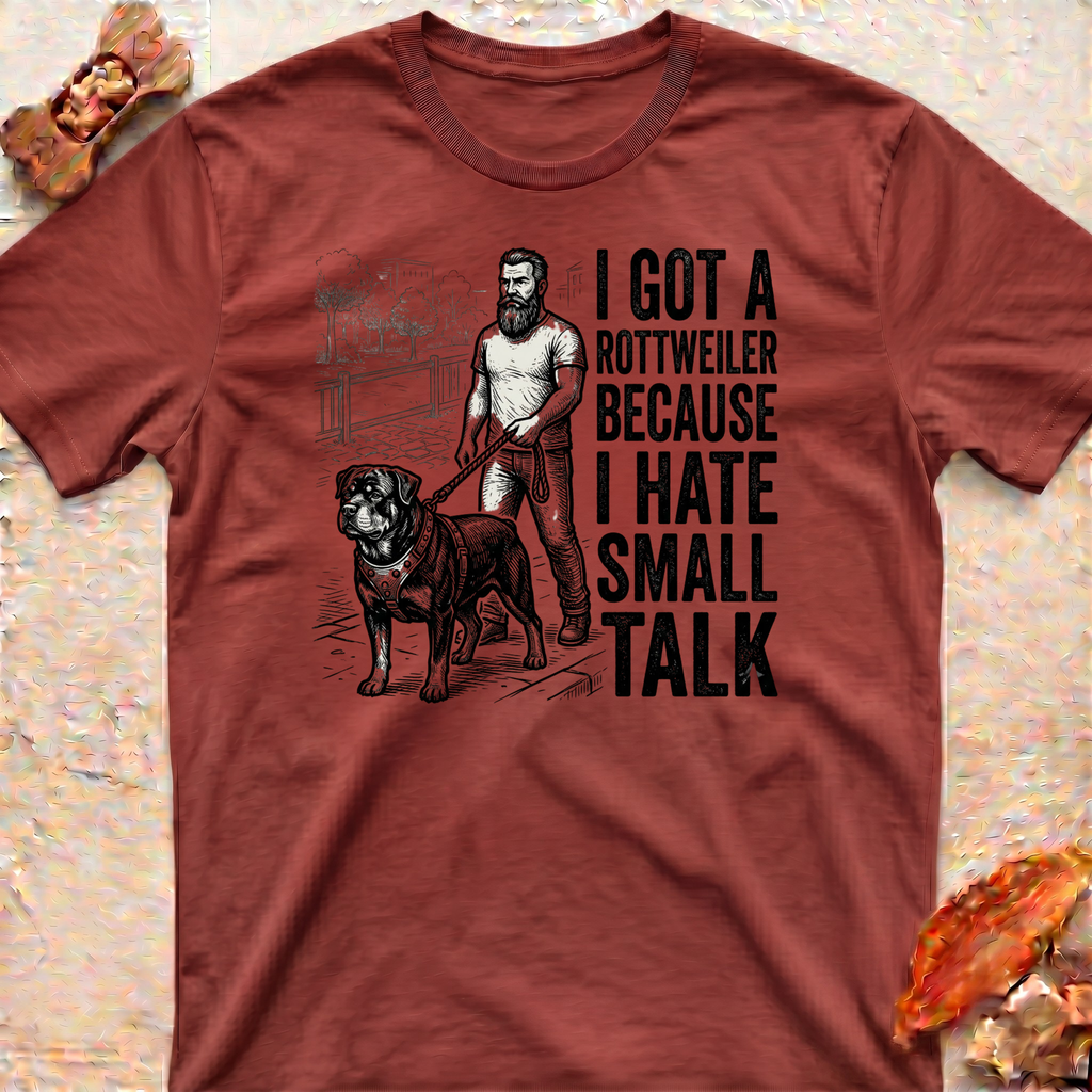 Rottweiler Small Talk T-Shirt