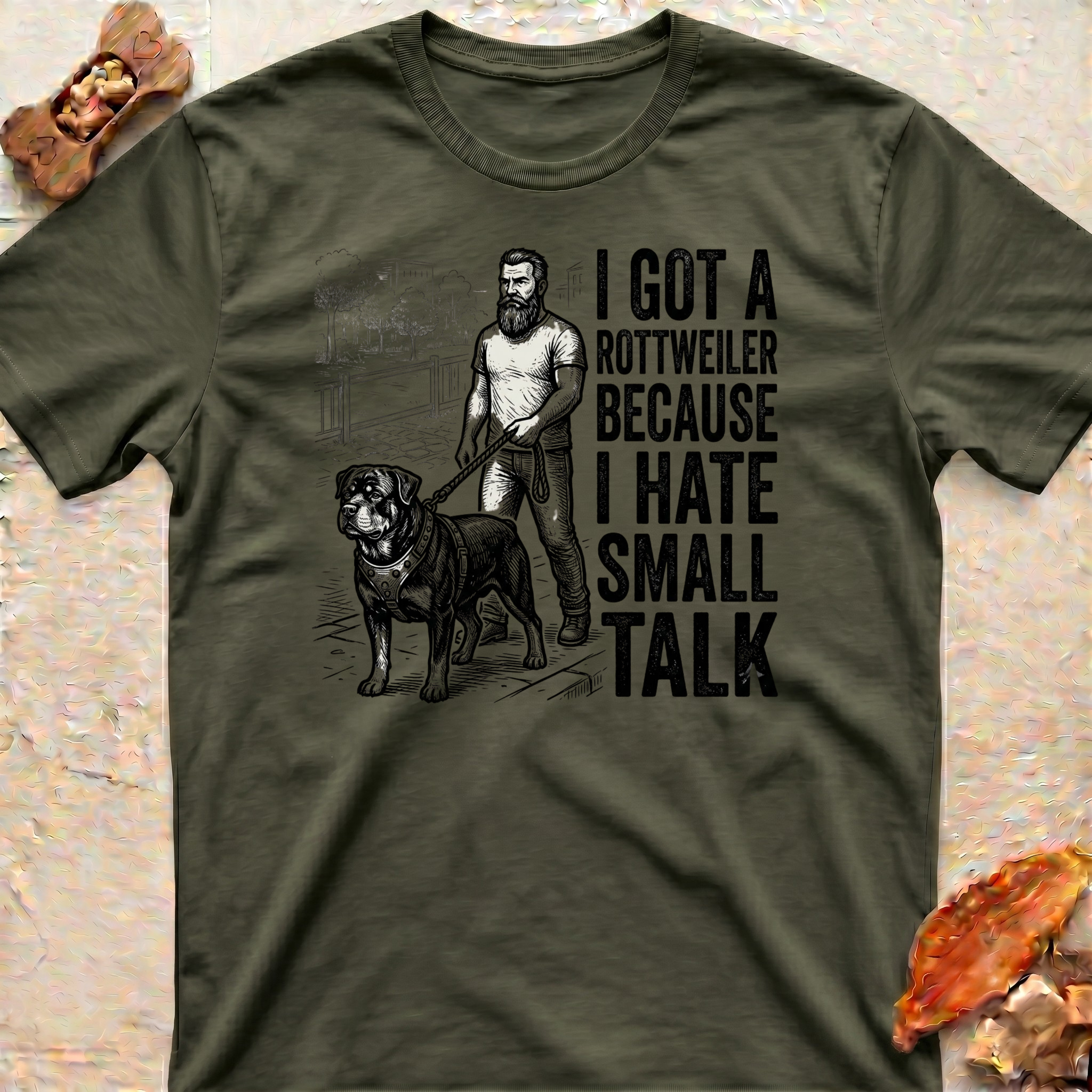Rottweiler Small Talk T-Shirt