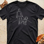 Walking My Rottweiler T-Shirt