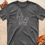 Walking My Rottweiler T-Shirt