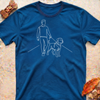 Walking My Rottweiler T-Shirt