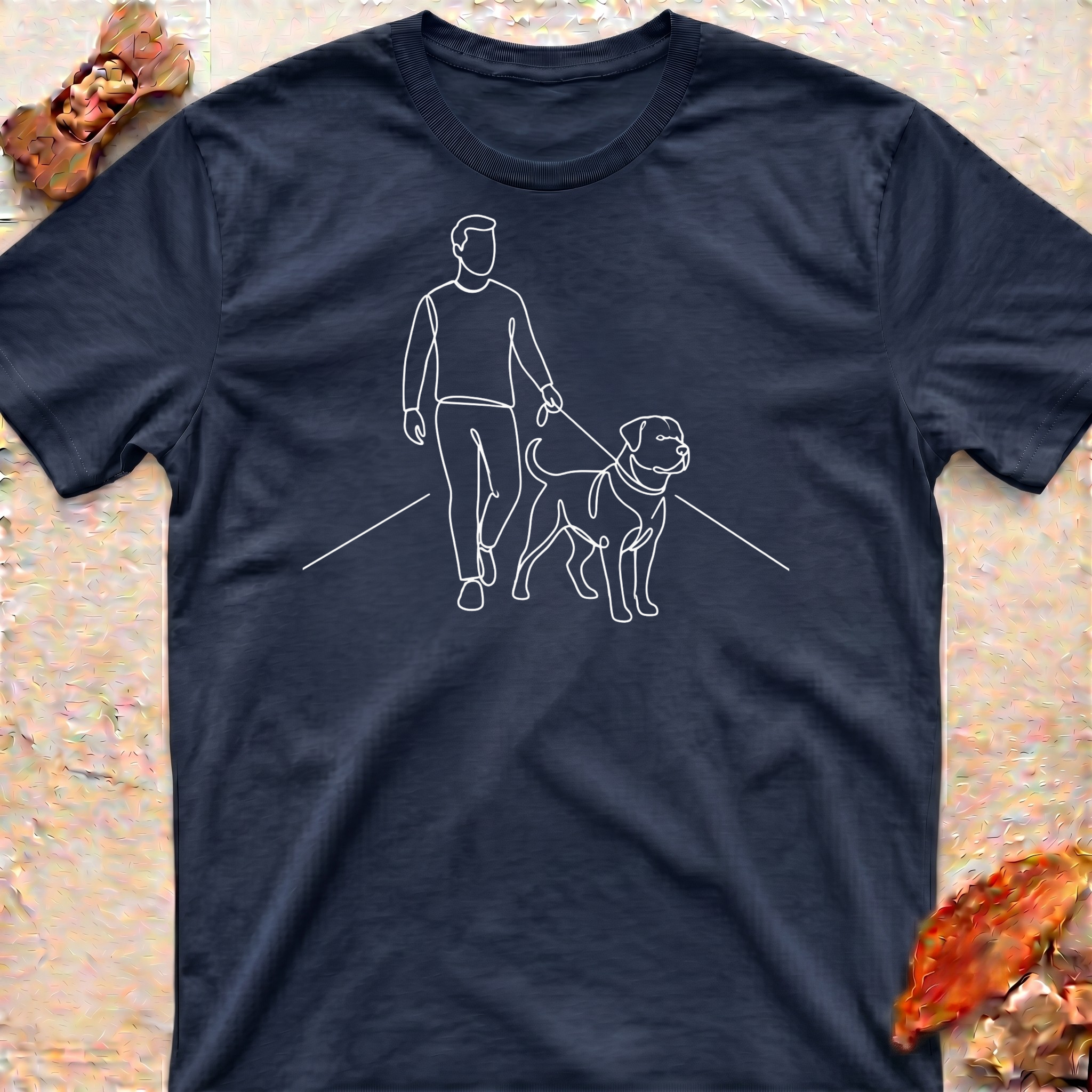 Walking My Rottweiler T-Shirt
