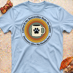 Coffee and Rottweiler T-Shirt
