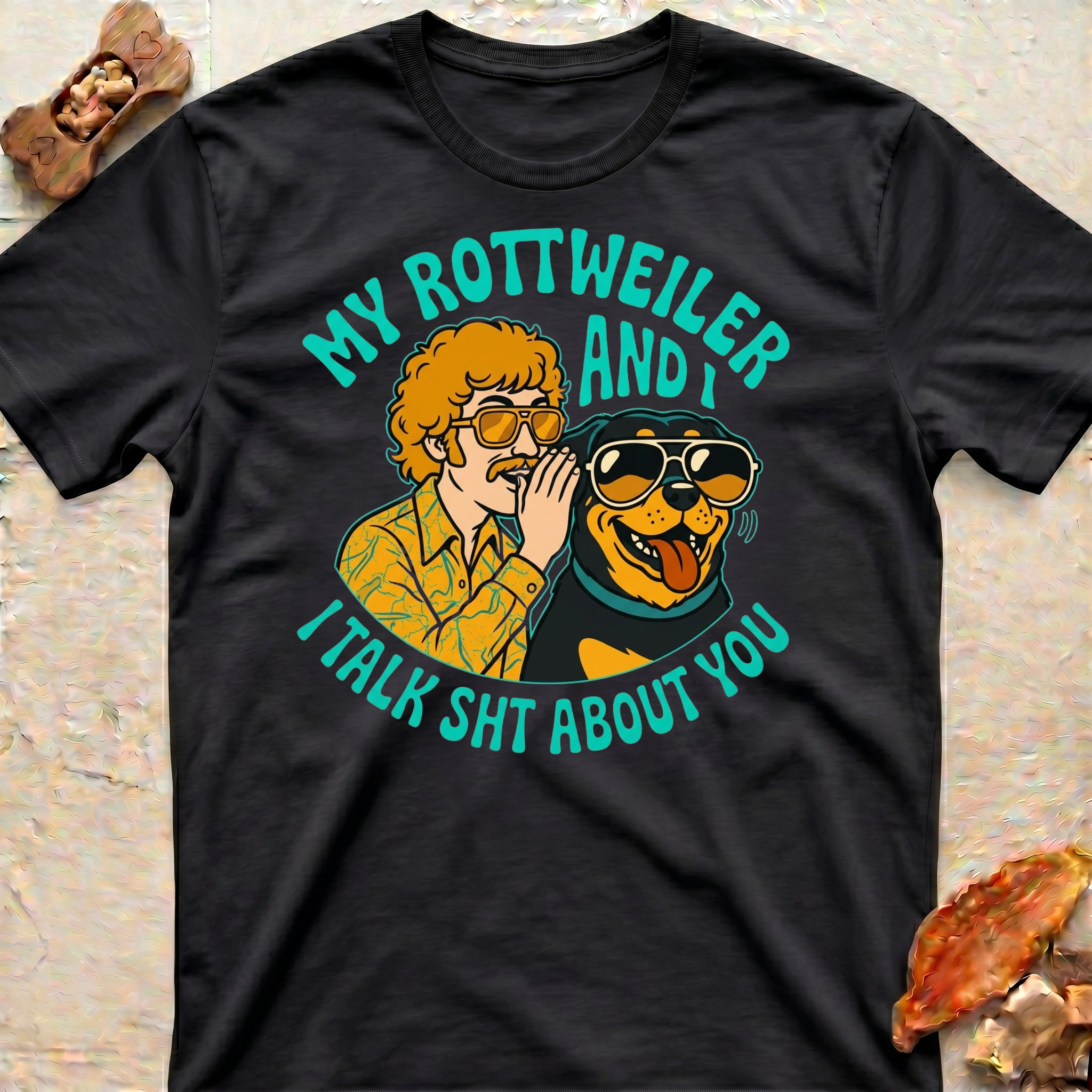 My Rottweiler and I Talk T-Shirt