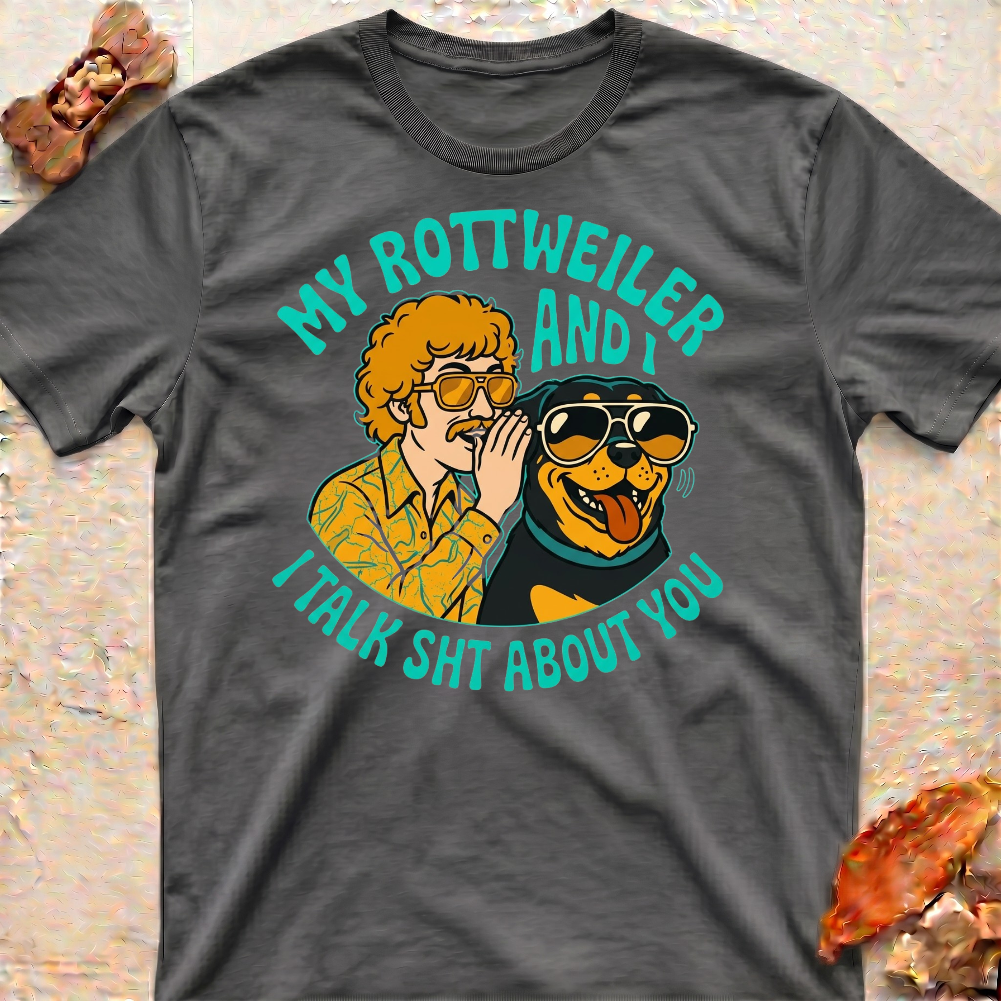 My Rottweiler and I Talk T-Shirt