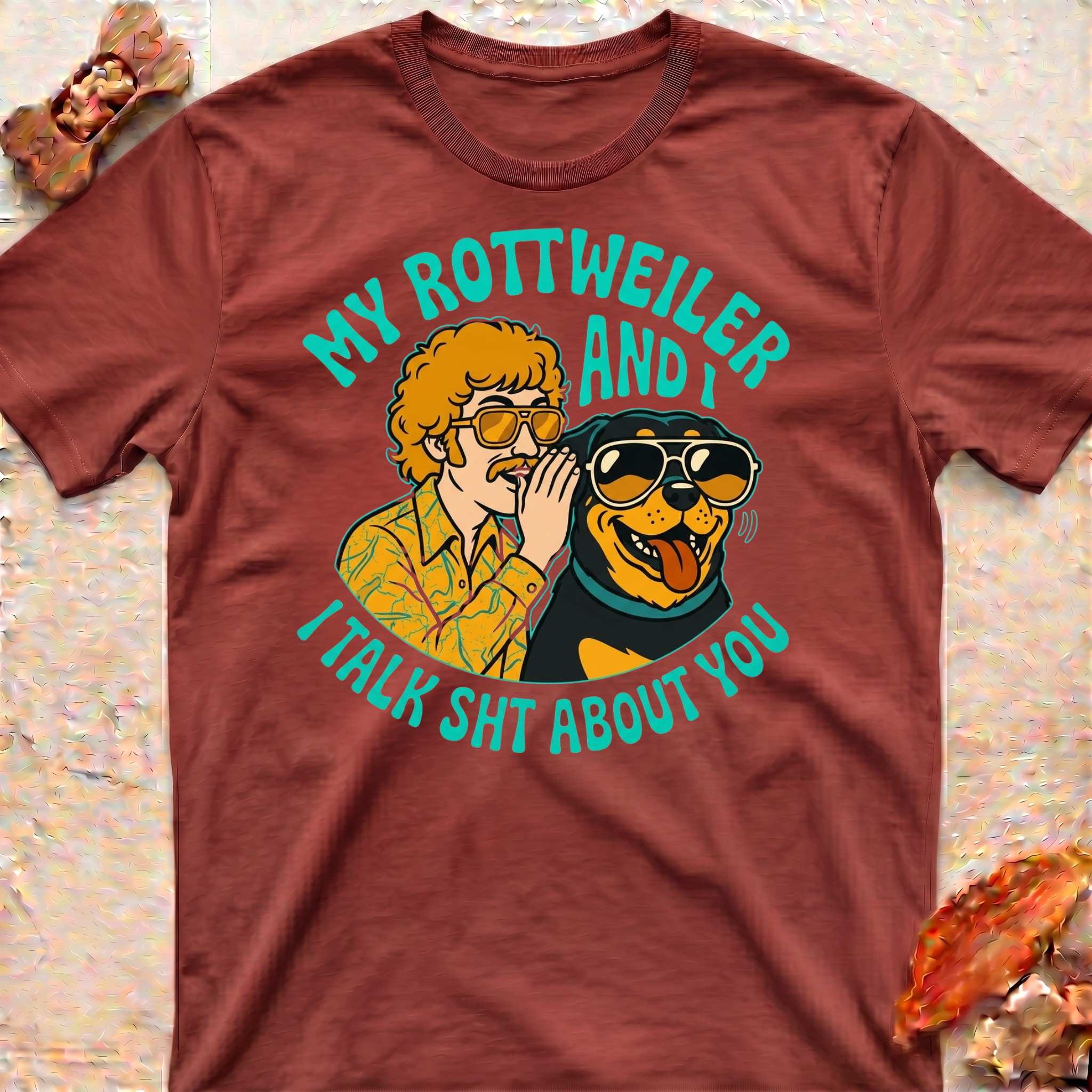 My Rottweiler and I Talk T-Shirt