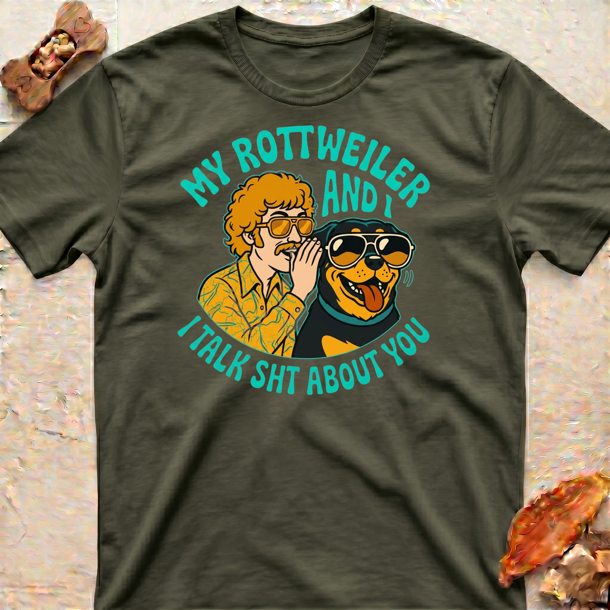 My Rottweiler and I Talk T-Shirt
