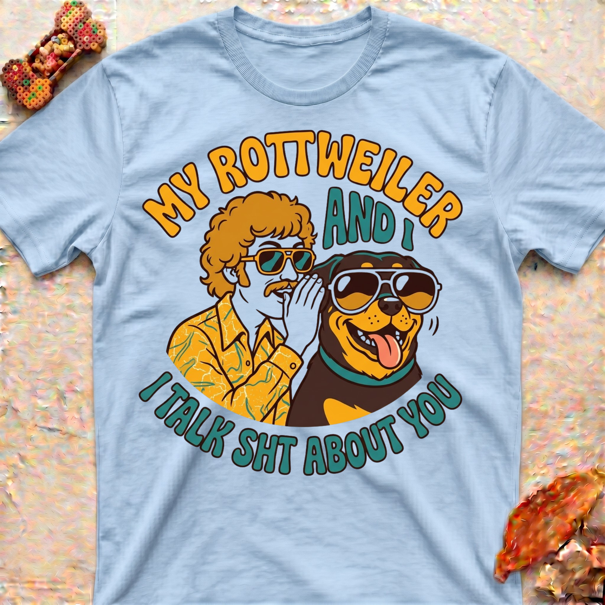 My Rottweiler and I Talk T-Shirt