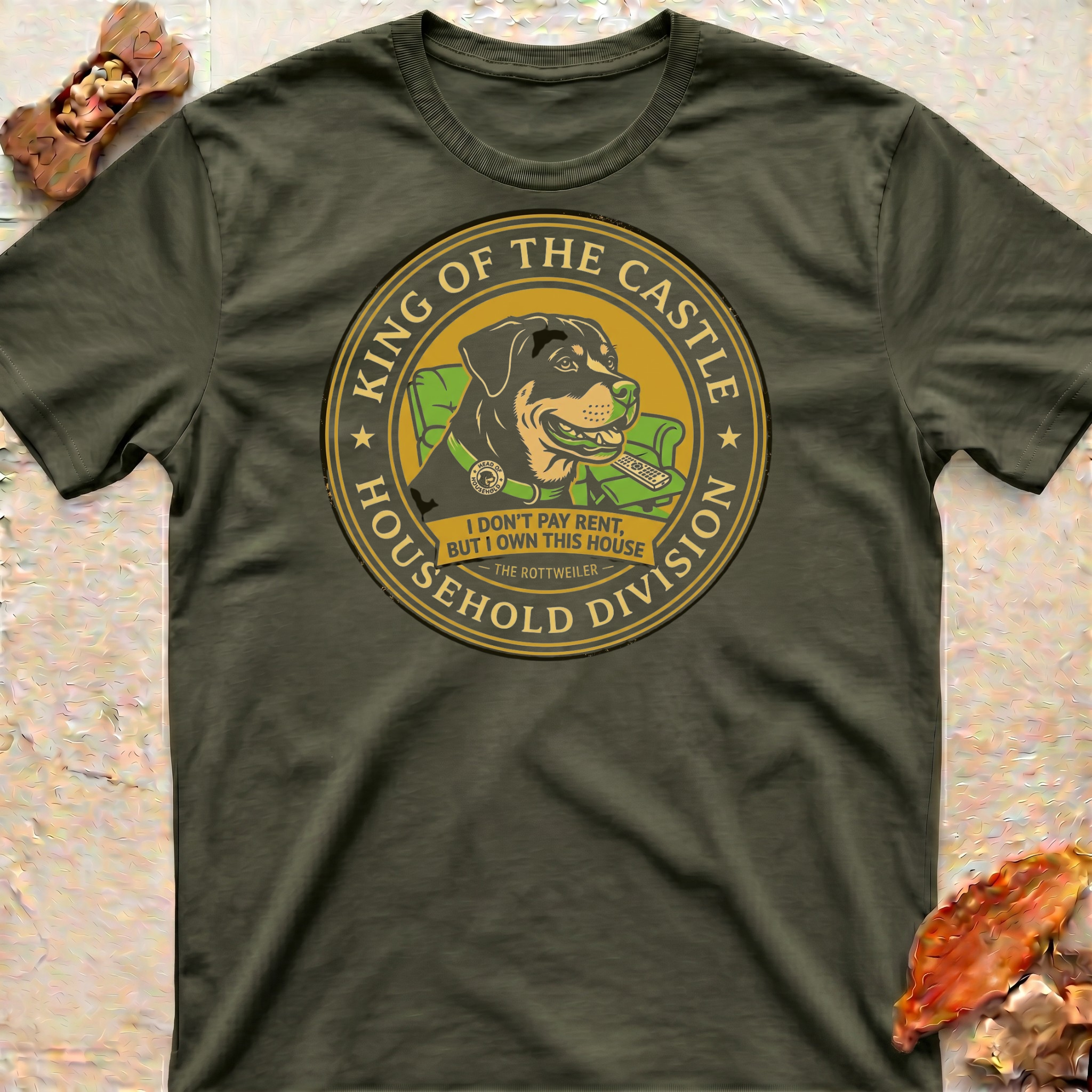 King Rottweiler T-Shirt