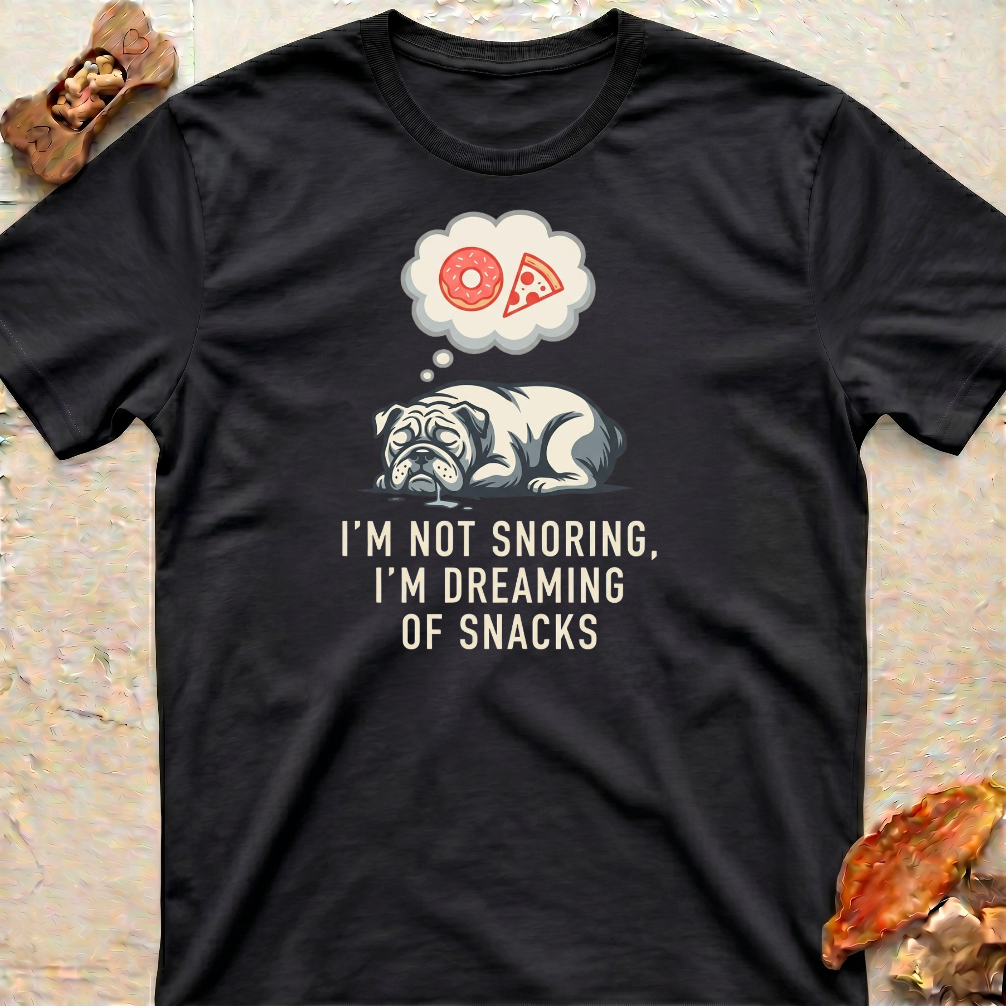 Dreaming Bulldog T-Shirt