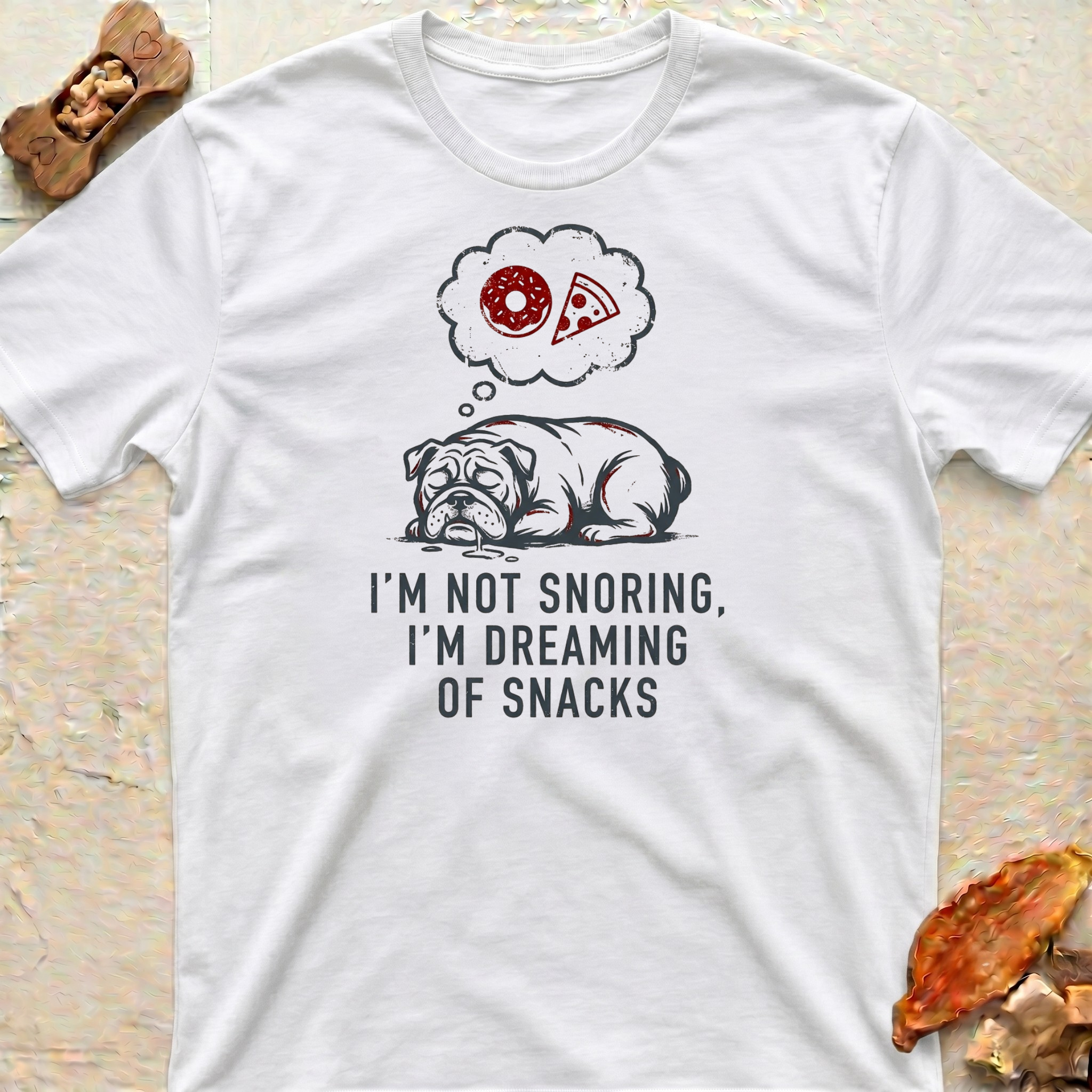 Dreaming Bulldog T-Shirt