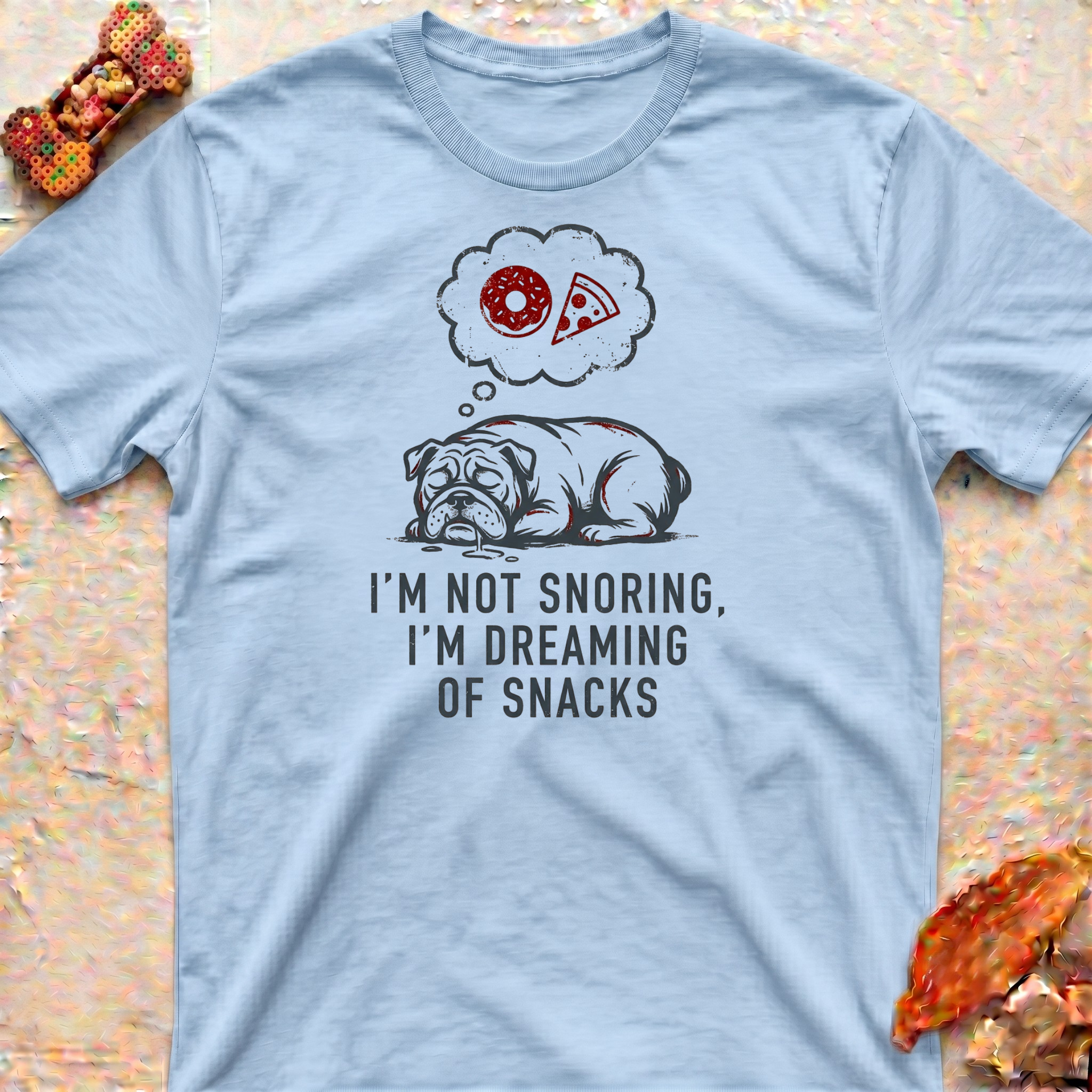 Dreaming Bulldog T-Shirt