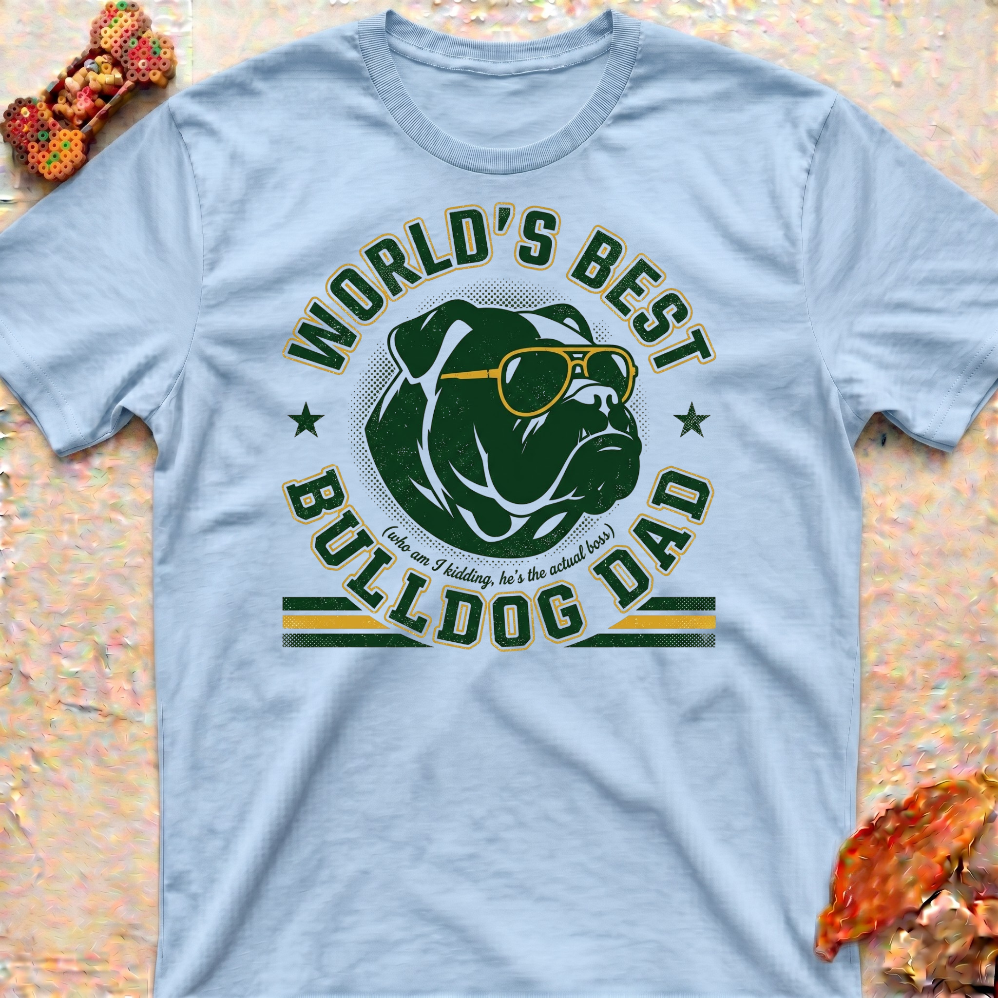 Best Bulldog Dad T-Shirt