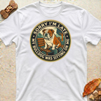 Sitting Bulldog Dad T-Shirt