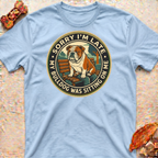 Sitting Bulldog Dad T-Shirt