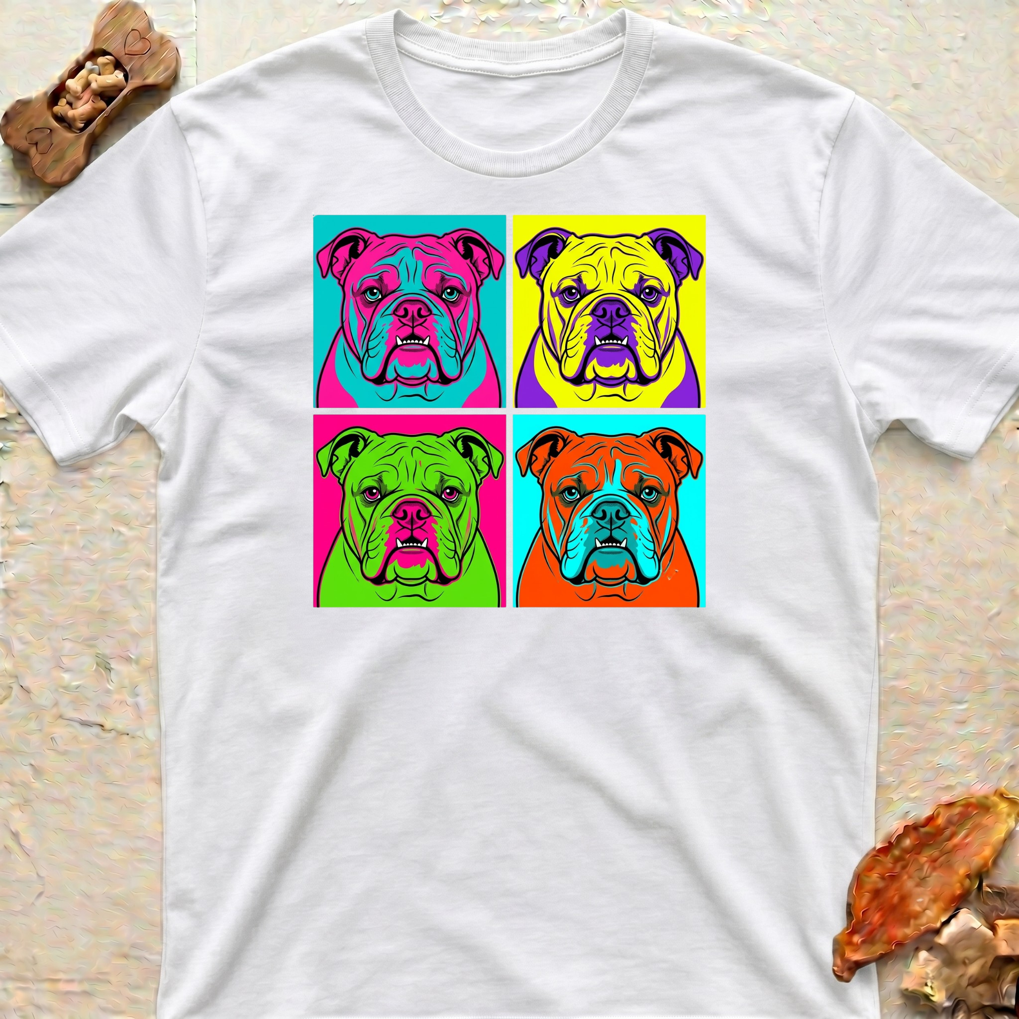 English Bulldog Dad T-Shirt