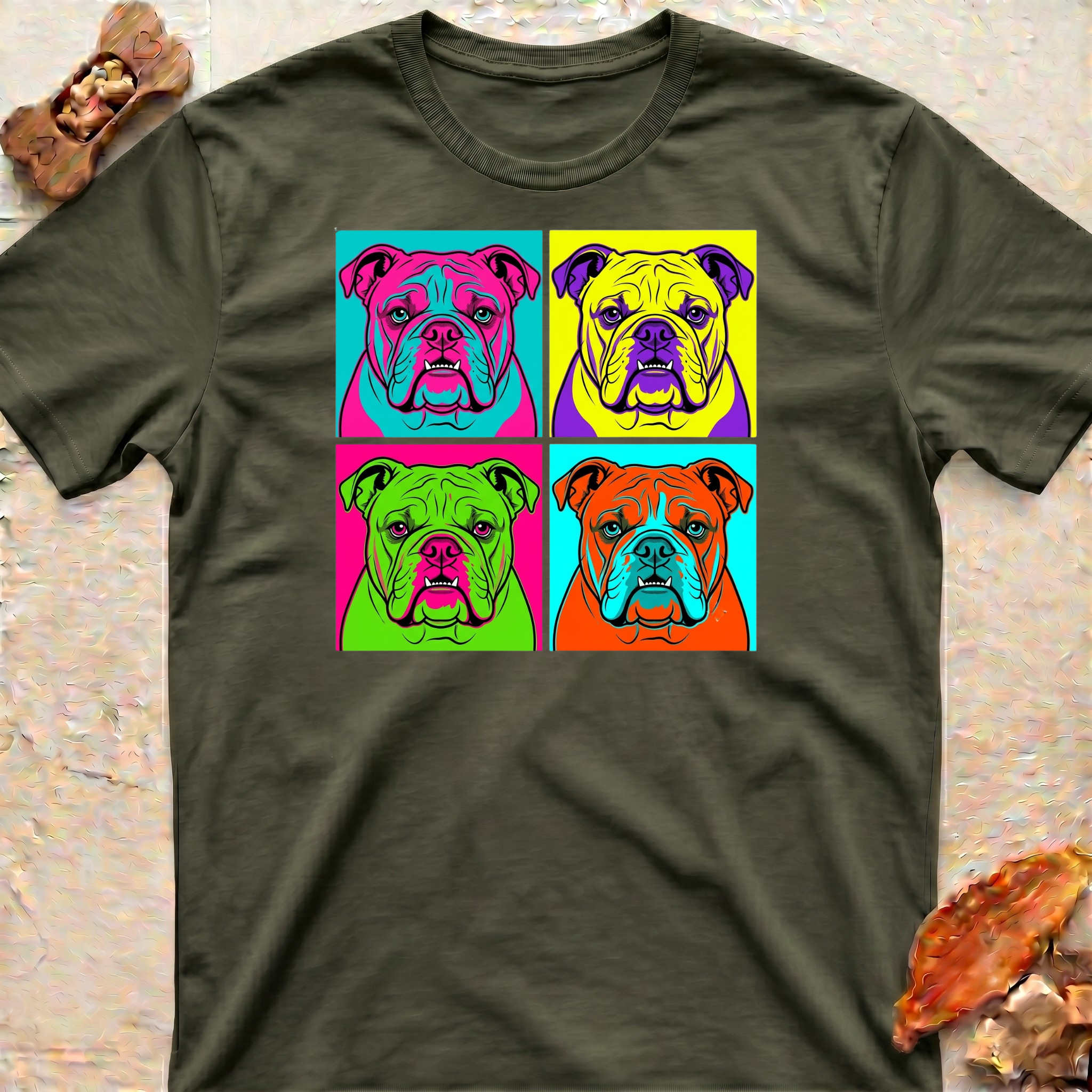 English Bulldog Dad T-Shirt