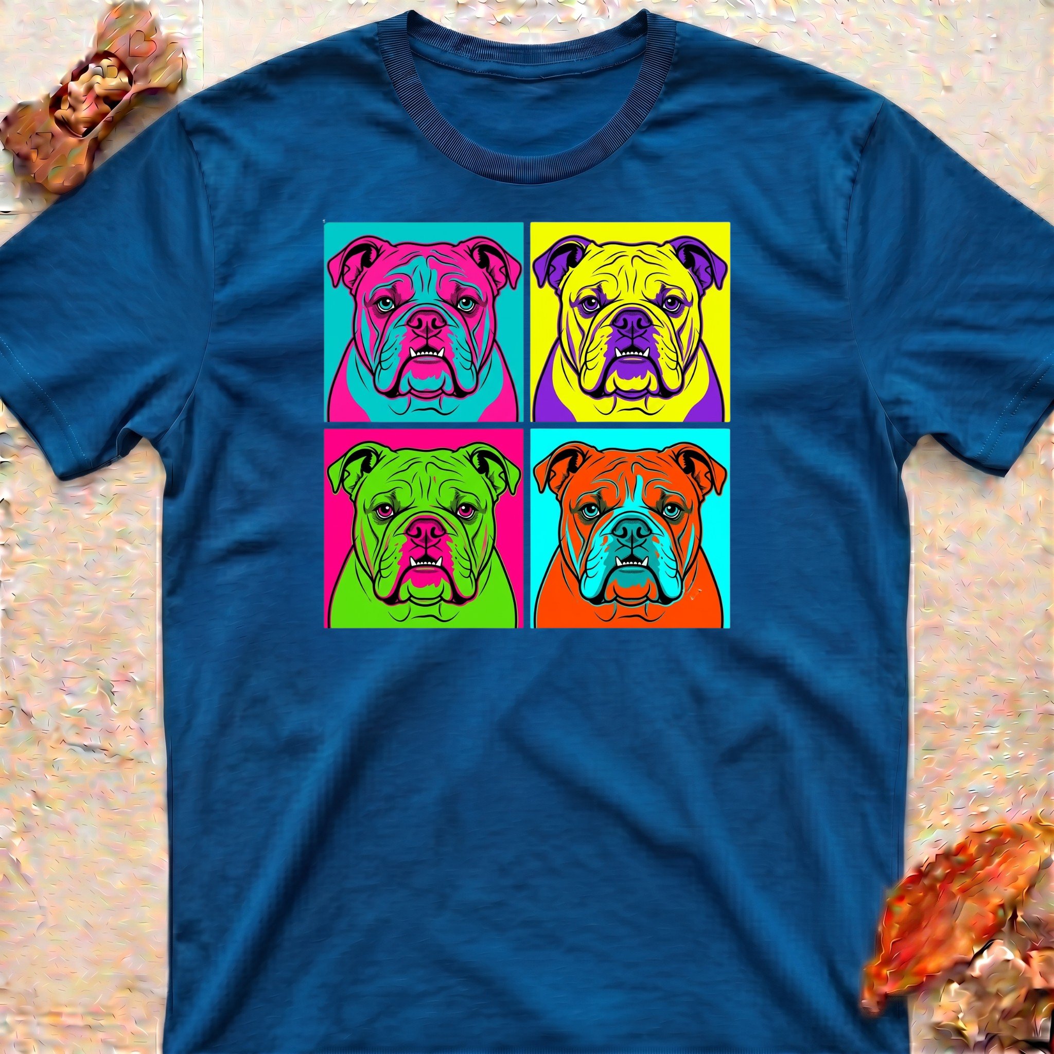English Bulldog Dad T-Shirt