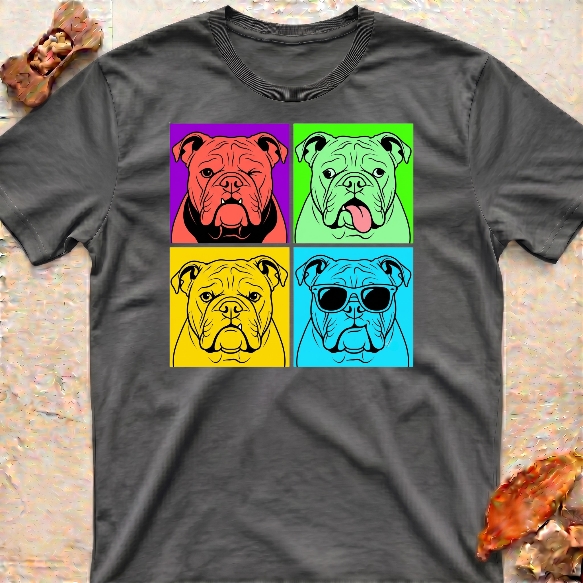 Funny Bulldog Dad T-Shirt