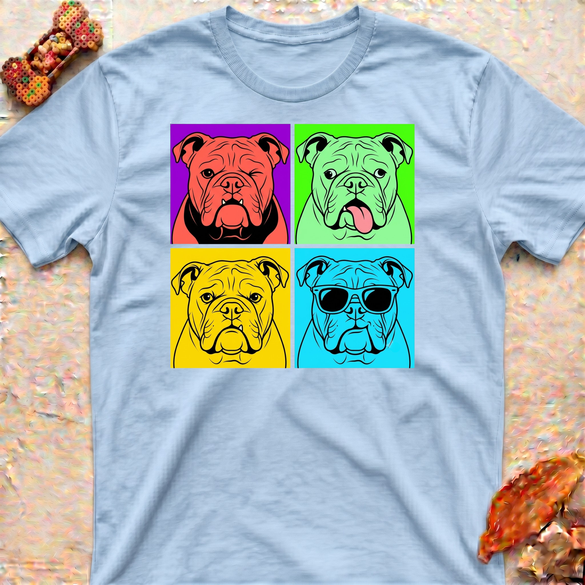 Funny Bulldog Dad T-Shirt