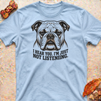 Listening Bulldog T-Shirt