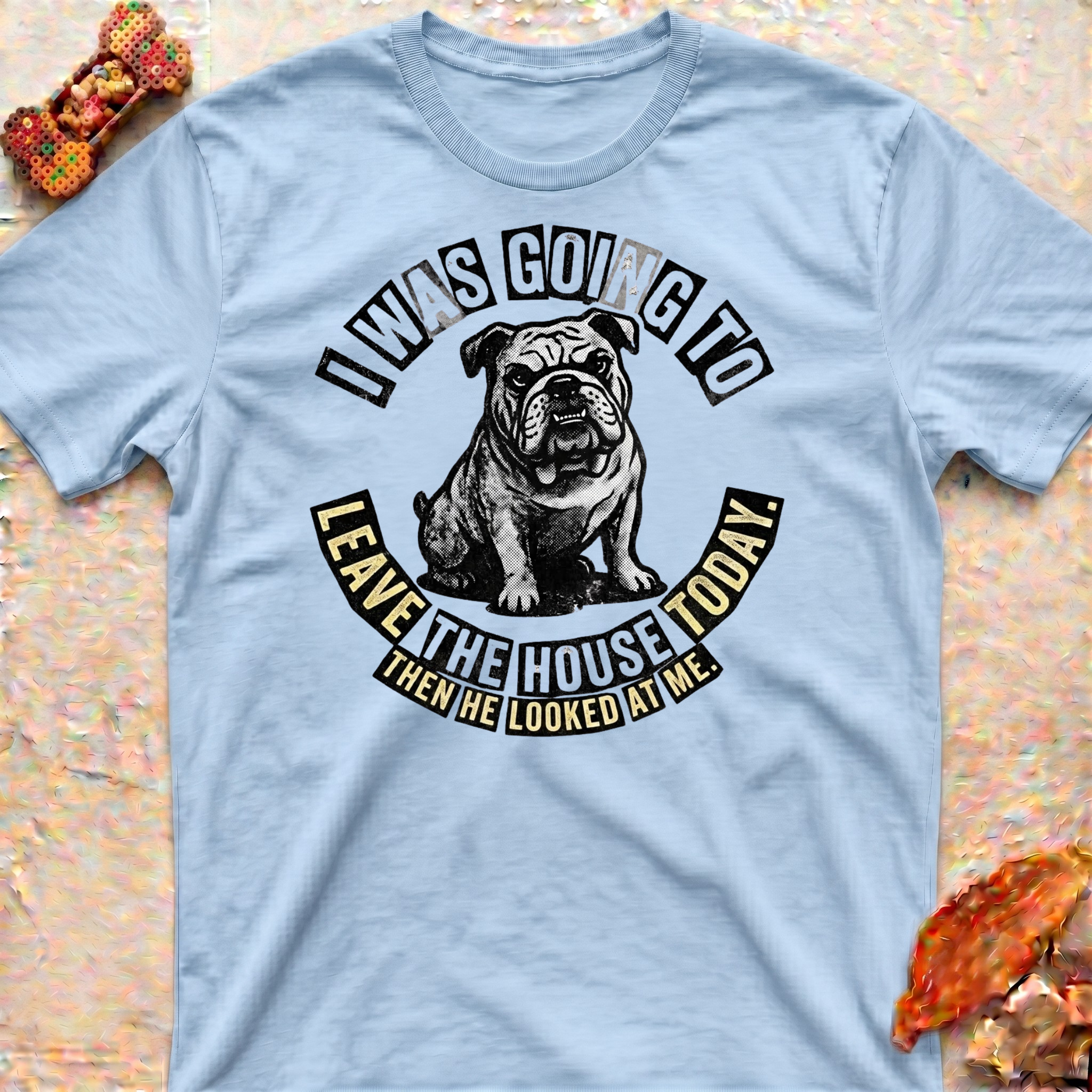 Stay at Home Bulldog T-Shirt