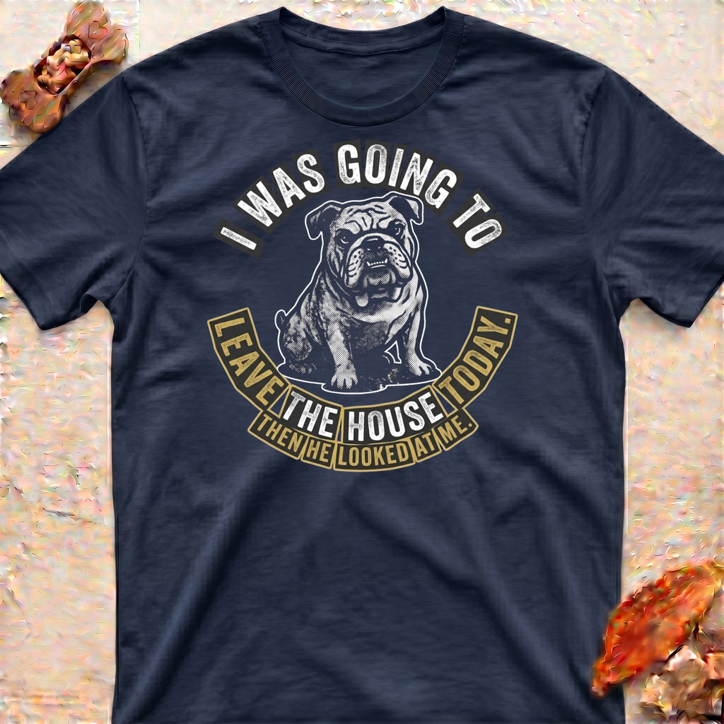 Stay at Home Bulldog T-Shirt