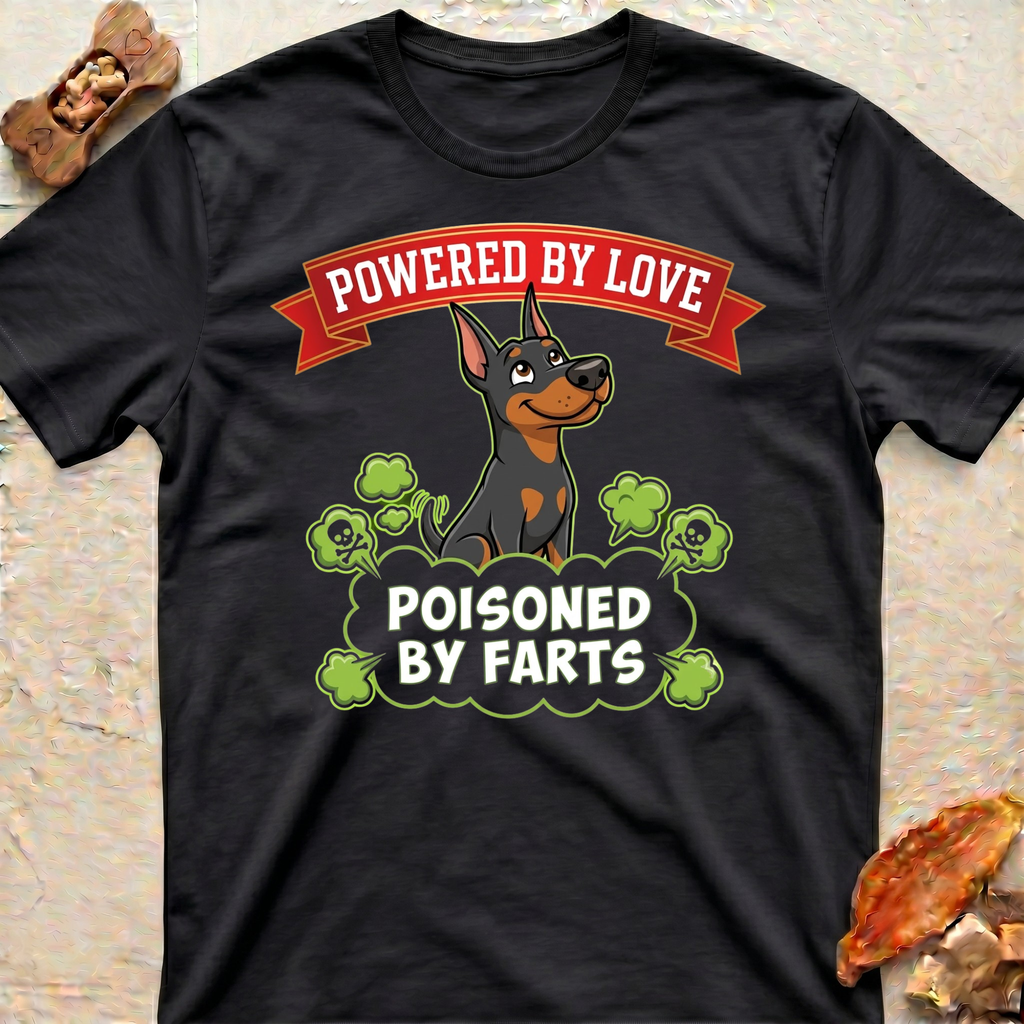 Poison Fart Doberman T-Shirt