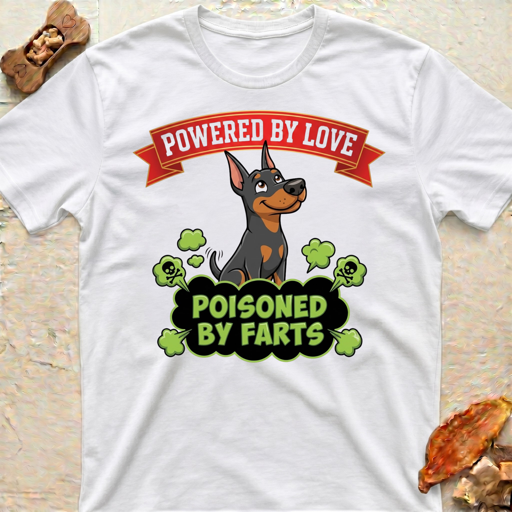 Poison Fart Doberman T-Shirt