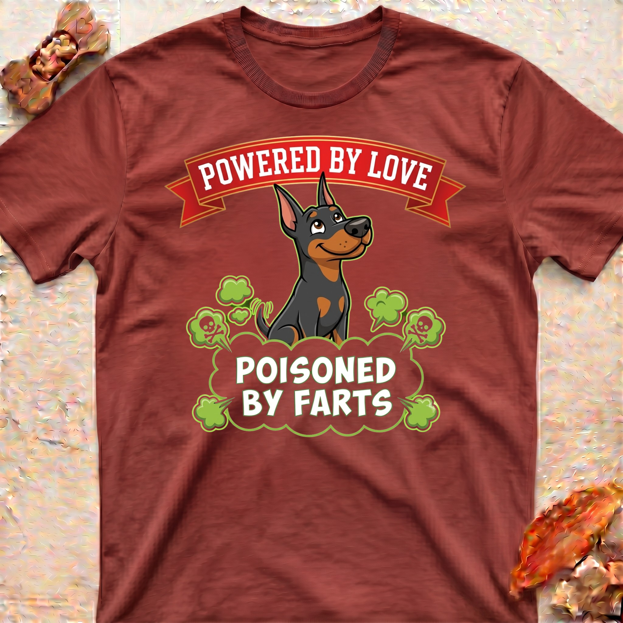 Poison Fart Doberman T-Shirt