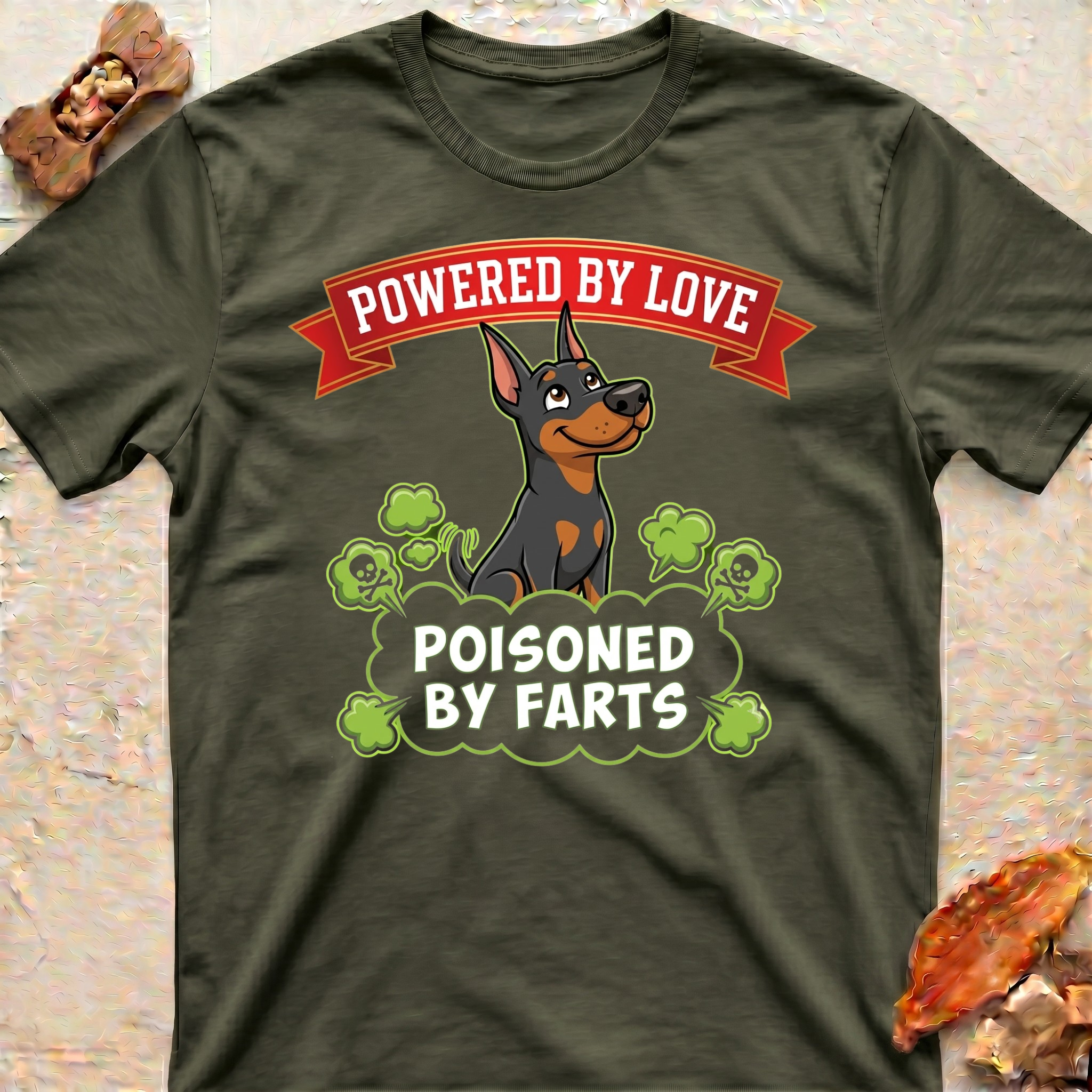 Poison Fart Doberman T-Shirt