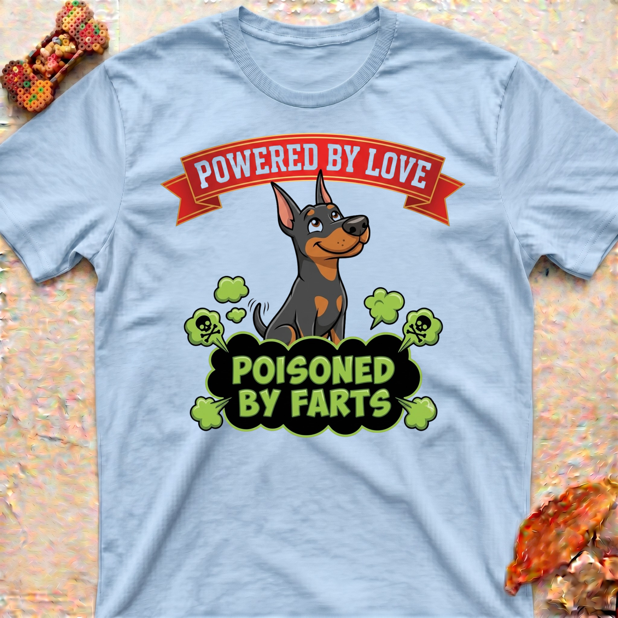 Poison Fart Doberman T-Shirt
