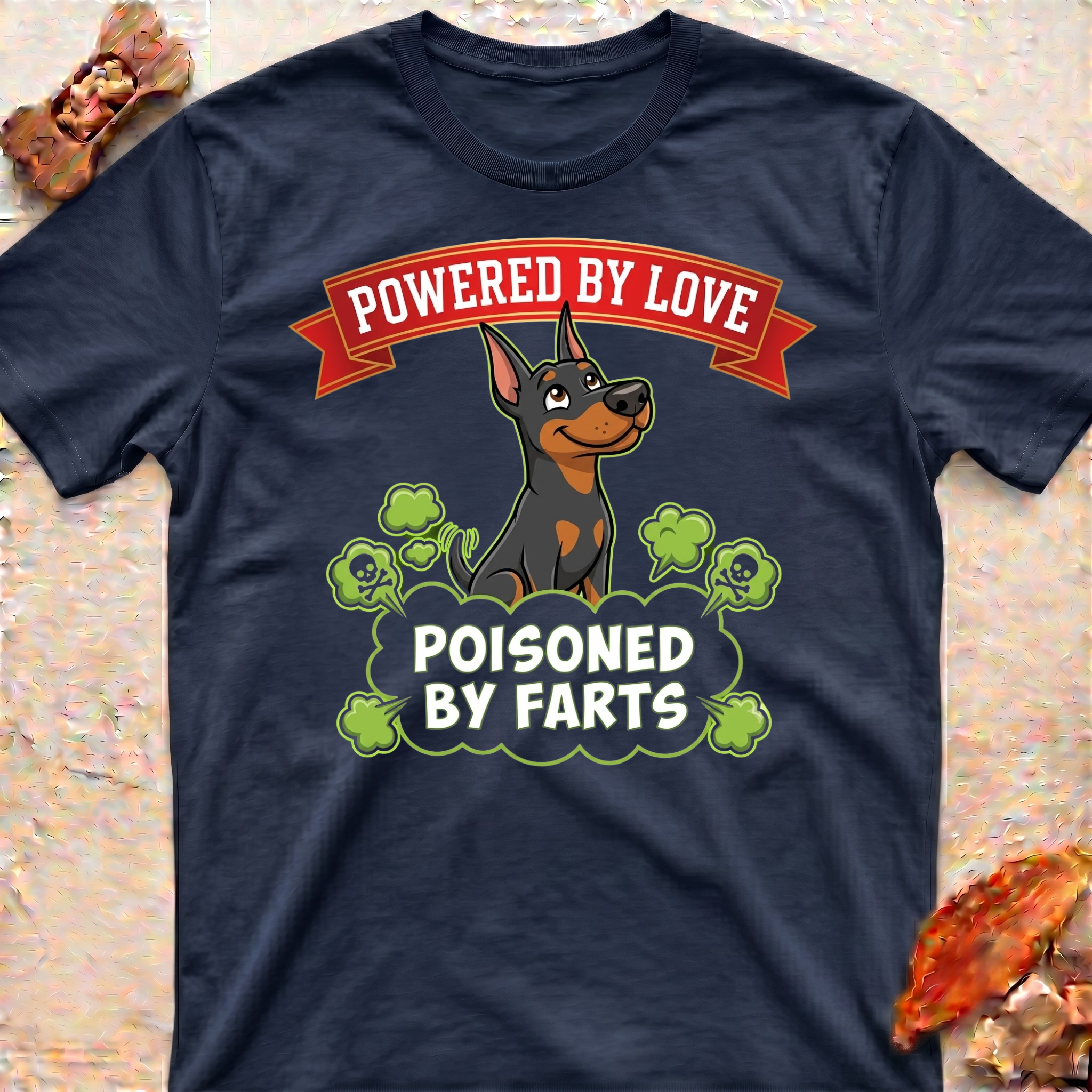 Poison Fart Doberman T-Shirt