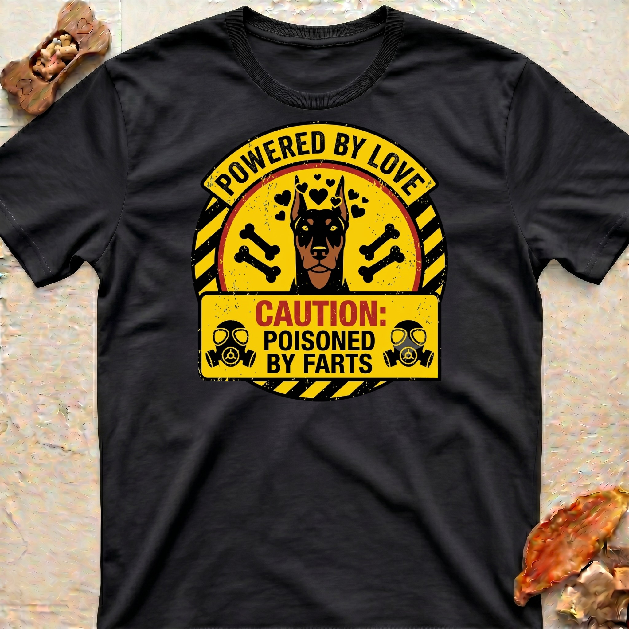 Doberman Fart Warning T-Shirt