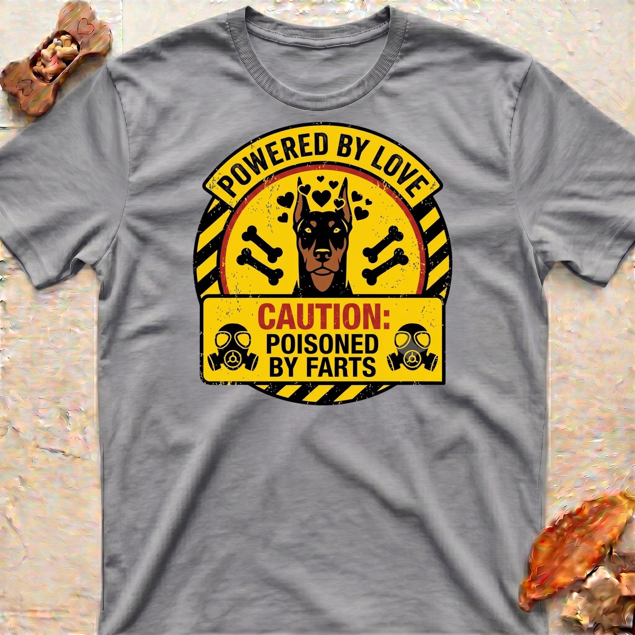 Doberman Fart Warning T-Shirt