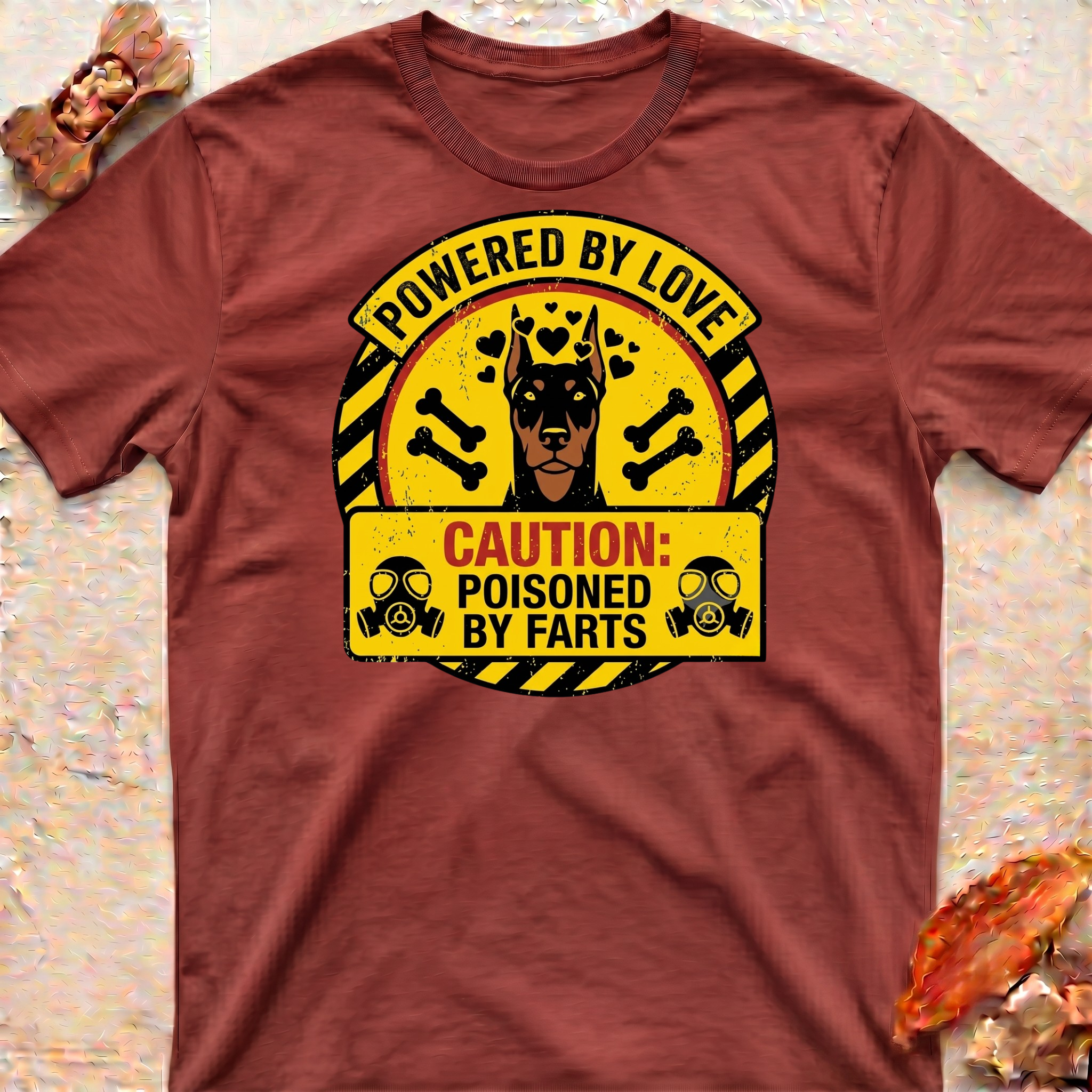 Doberman Fart Warning T-Shirt