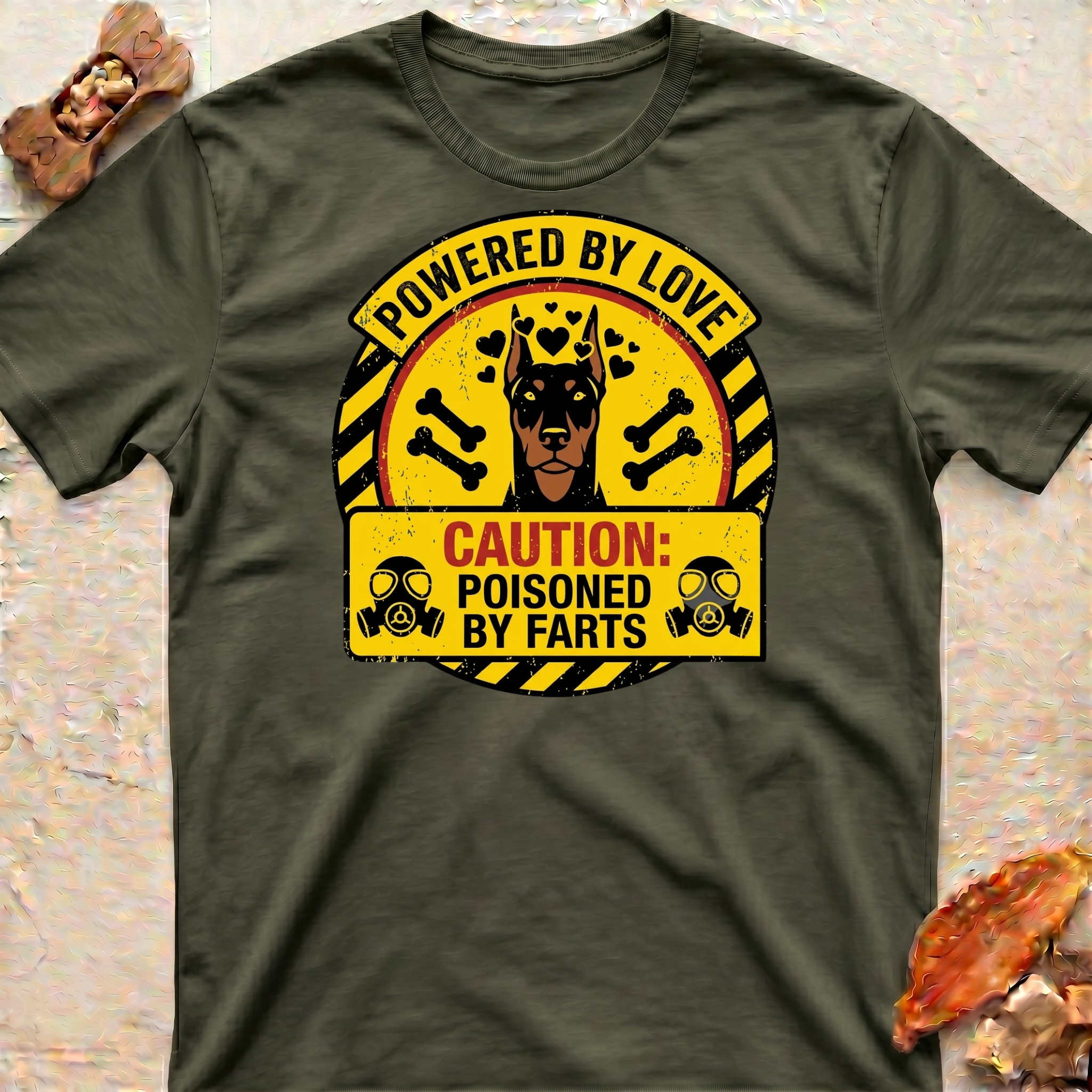 Doberman Fart Warning T-Shirt