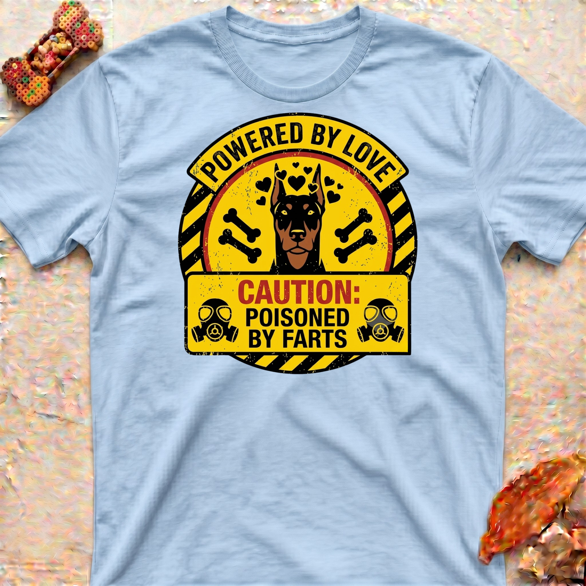 Doberman Fart Warning T-Shirt