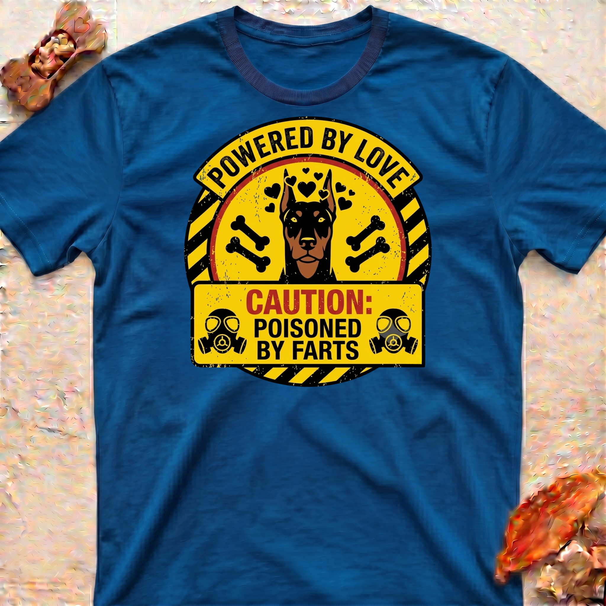 Doberman Fart Warning T-Shirt