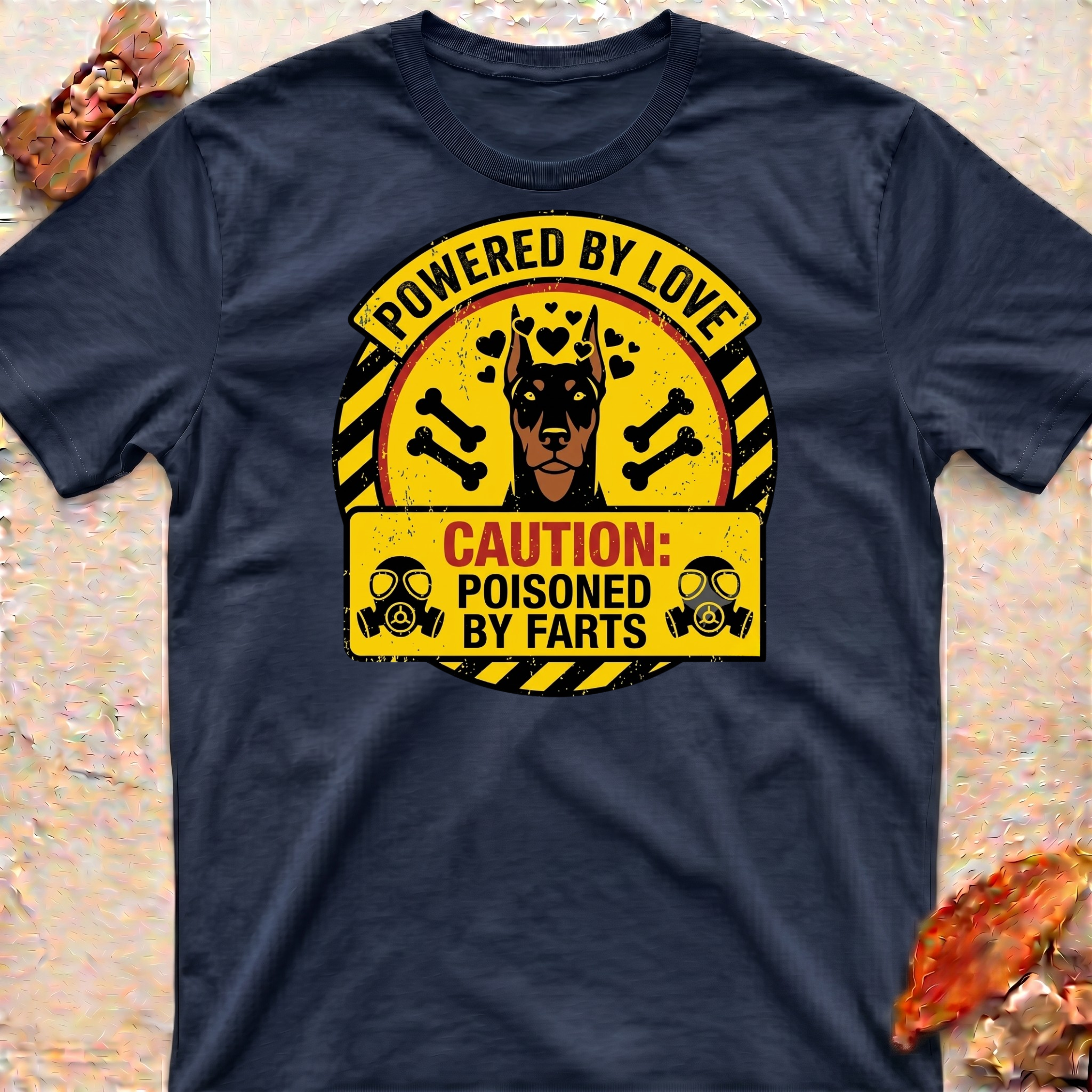 Doberman Fart Warning T-Shirt