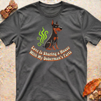 Love and Fart Doberman T-Shirt