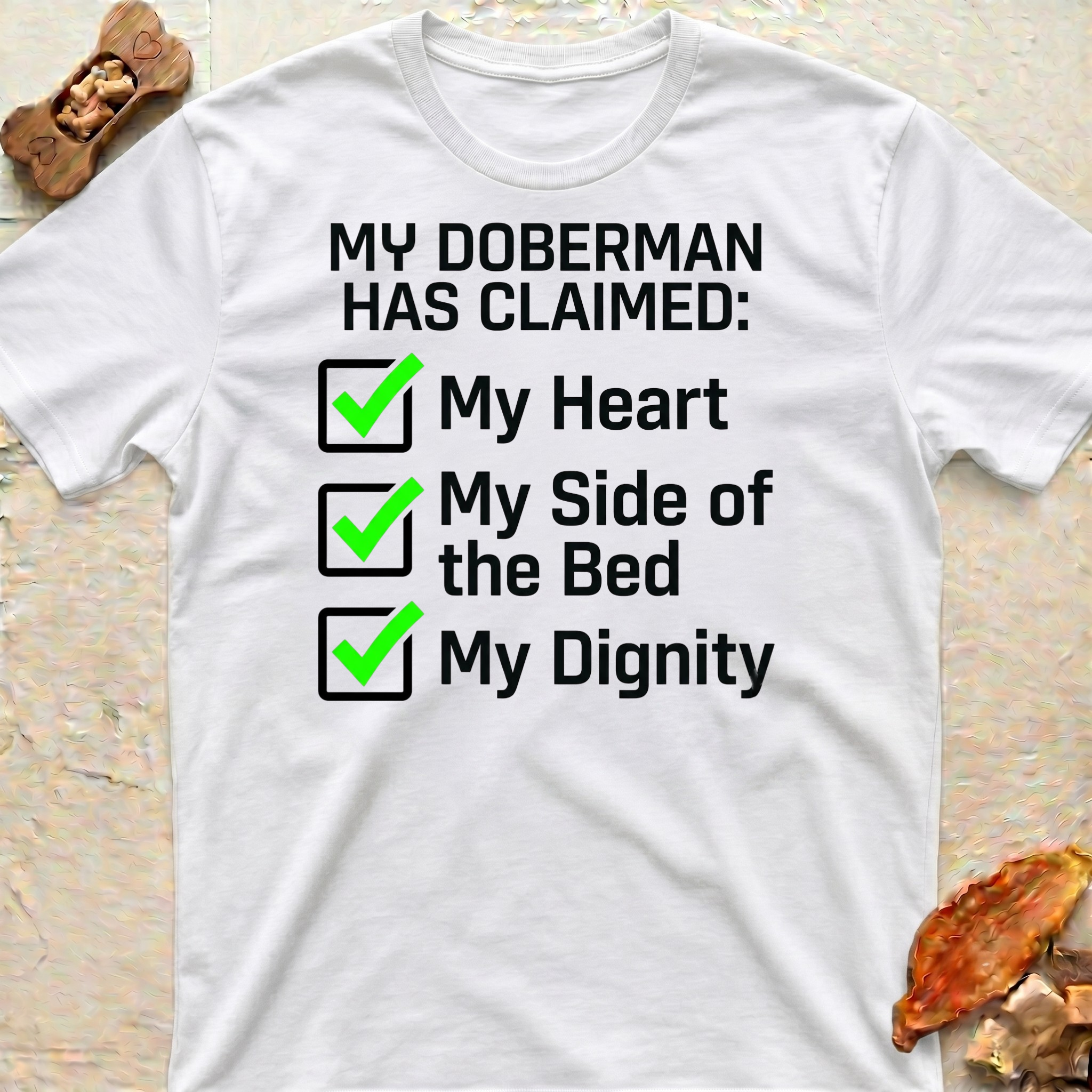 Doberman Claimed my Heart T-Shirt