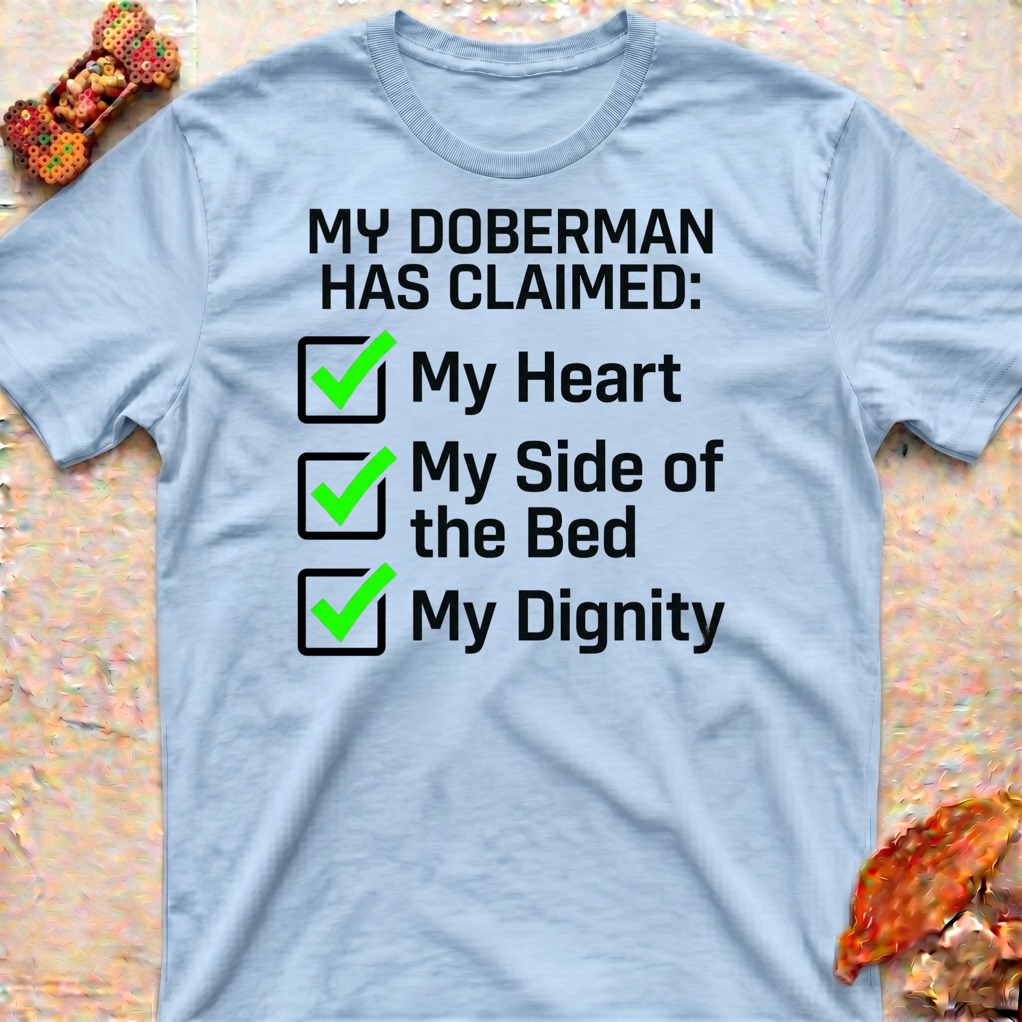 Doberman Claimed my Heart T-Shirt
